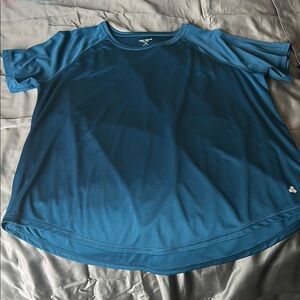 Tek Gear Blue Athletic Short Sleeve Tee